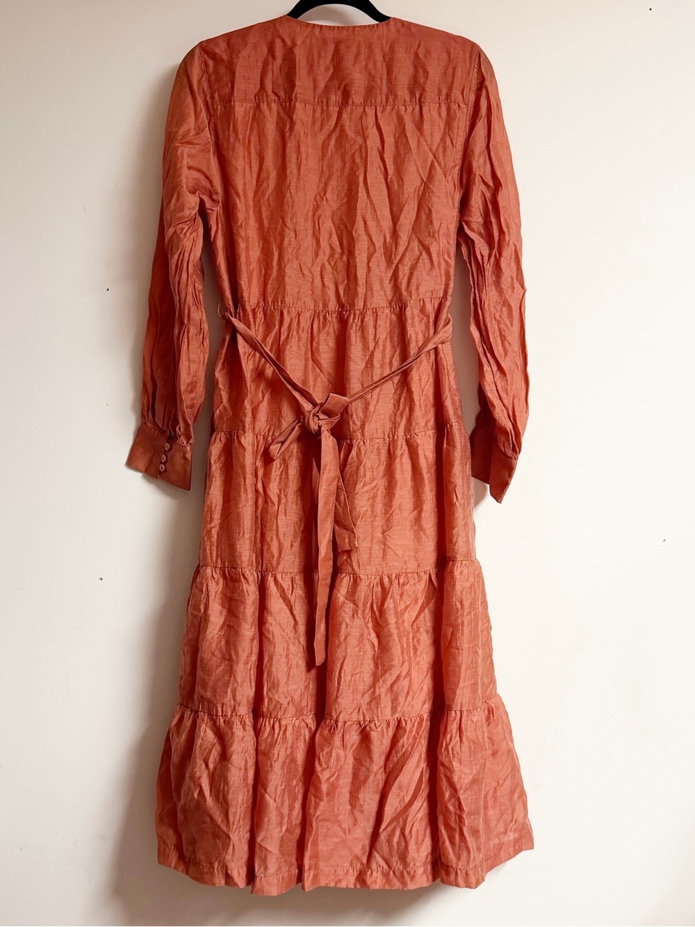MARE MARE x Anthropologie Agosta Tiered Maxi Dress Size Medium - Picture 6 of 11